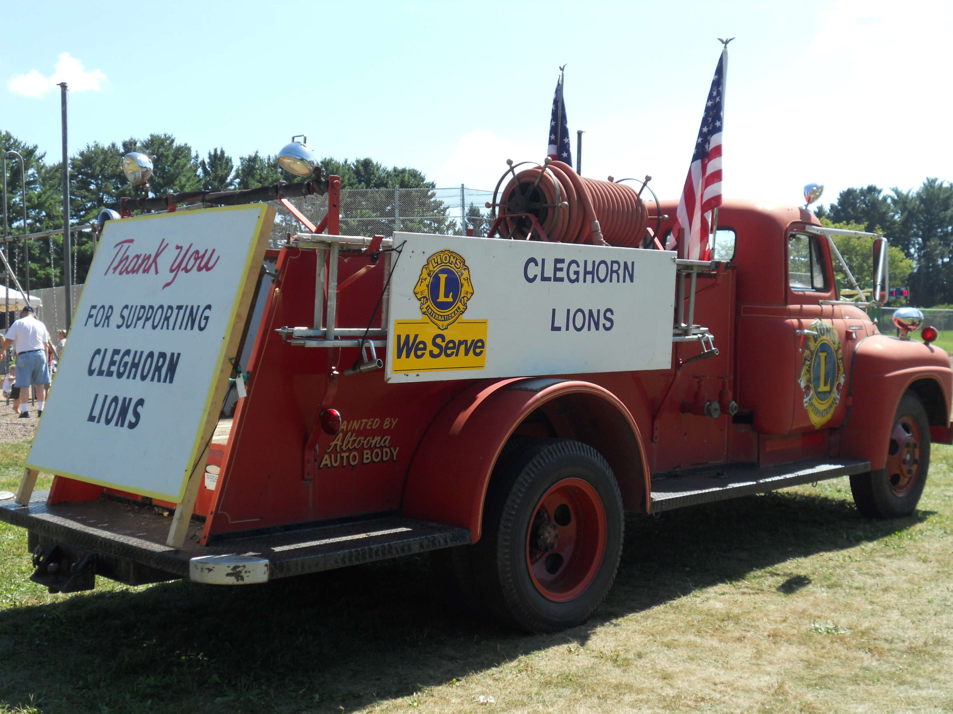 Cleghorn Lions Truck